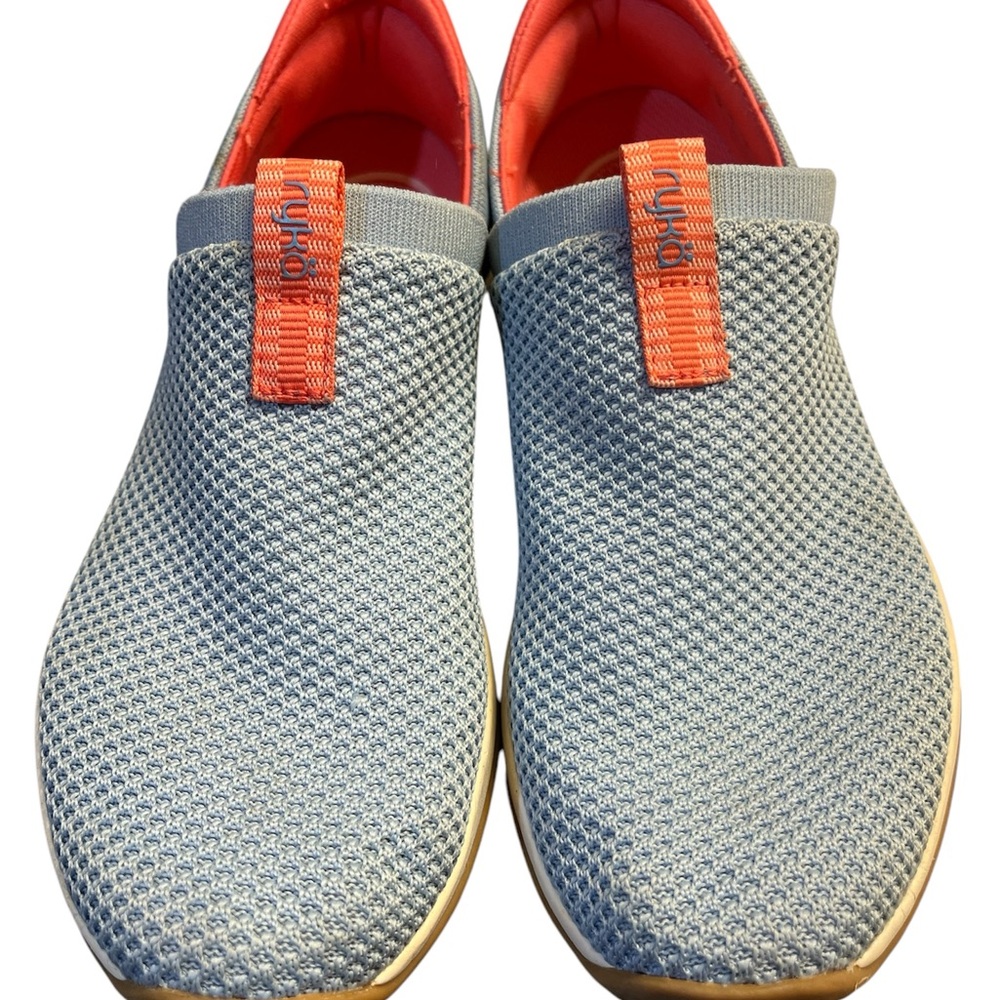 Ryka Blue and Orange Flats with Breathable Mesh
